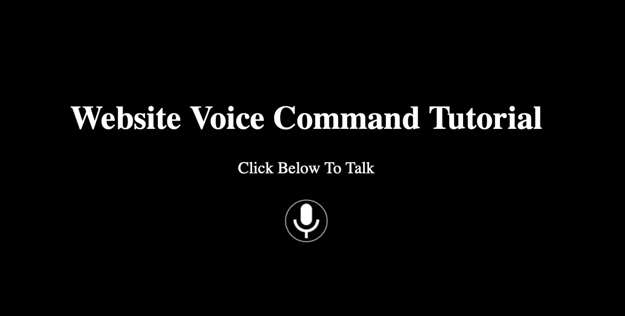 Website Voice Assistant